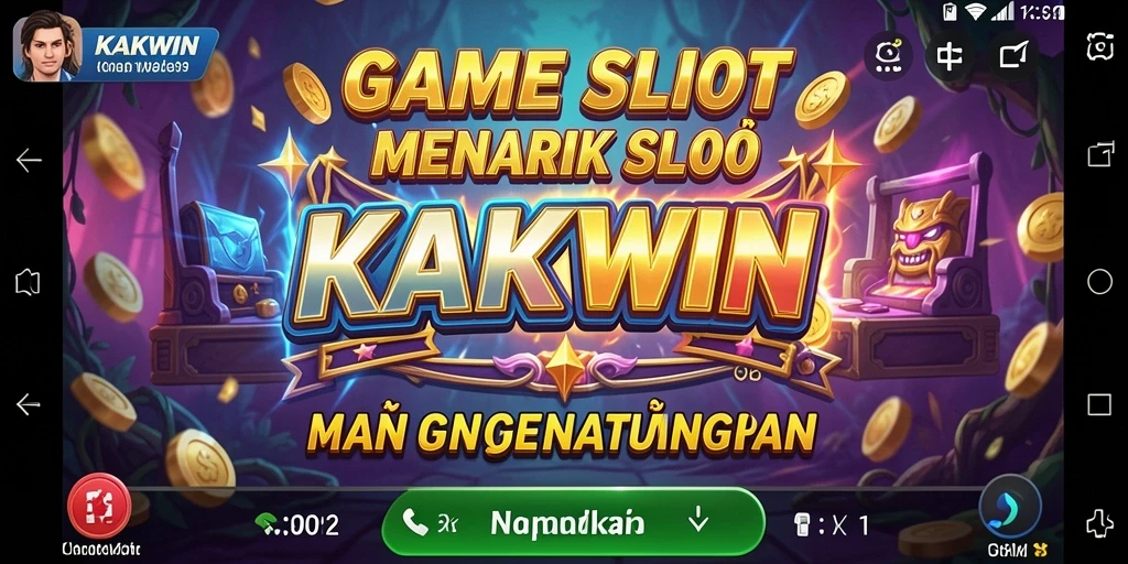 Screenshot gameplay KAKWIN menunjukkan keseruan bermain Slot.