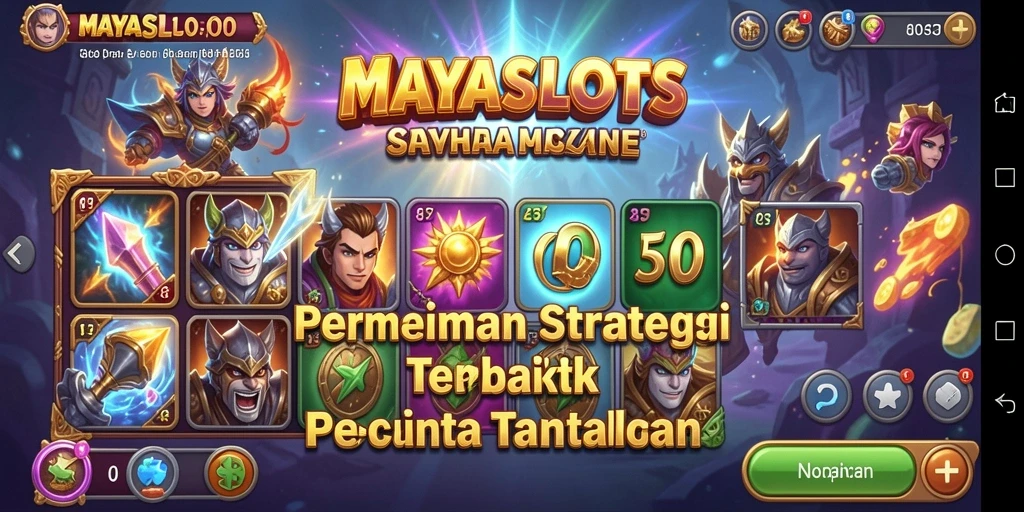Tangkapan layar gameplay yang menarik dari MAYASLOTS dengan berbagai strategi.