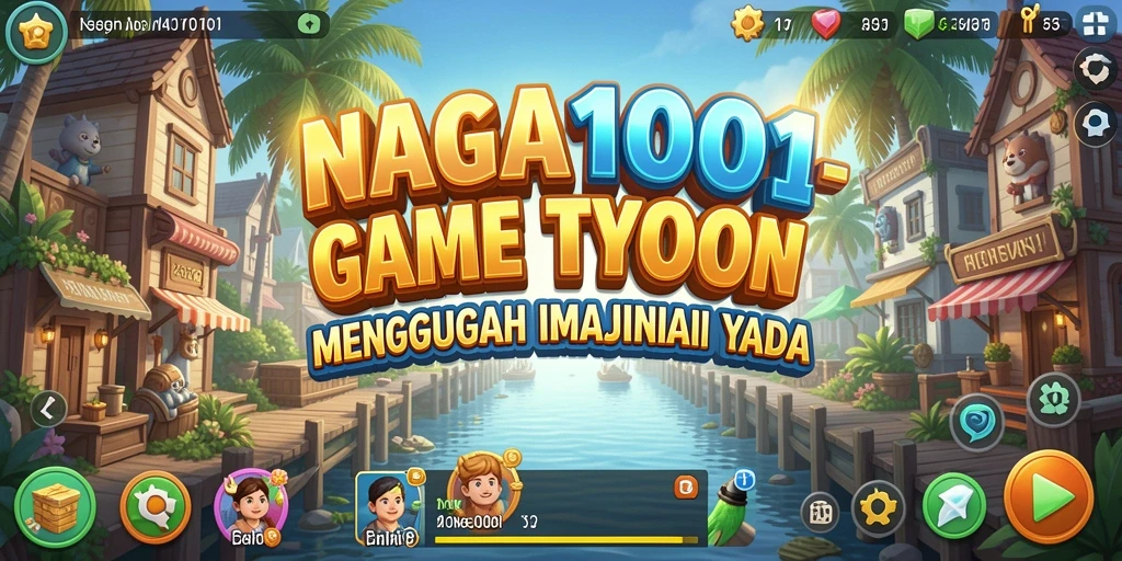 Tampilan gameplay NAGA1001 dengan elemen Tycoon yang menarik.