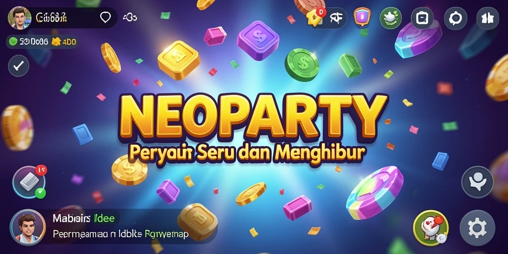 Tampilan gameplay <strong>NEOPARTY</strong> yang seru dan penuh strategi.